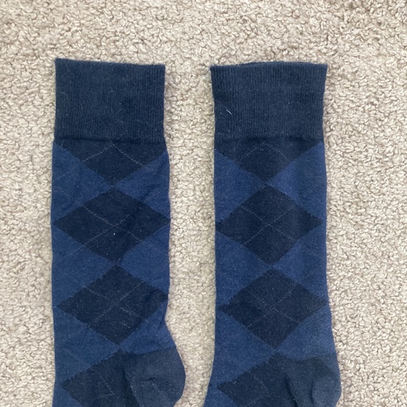 Polo Ralph Lauren Dress Socks, One Size, Navy Blue Black and Gray - Picture 3 of 3